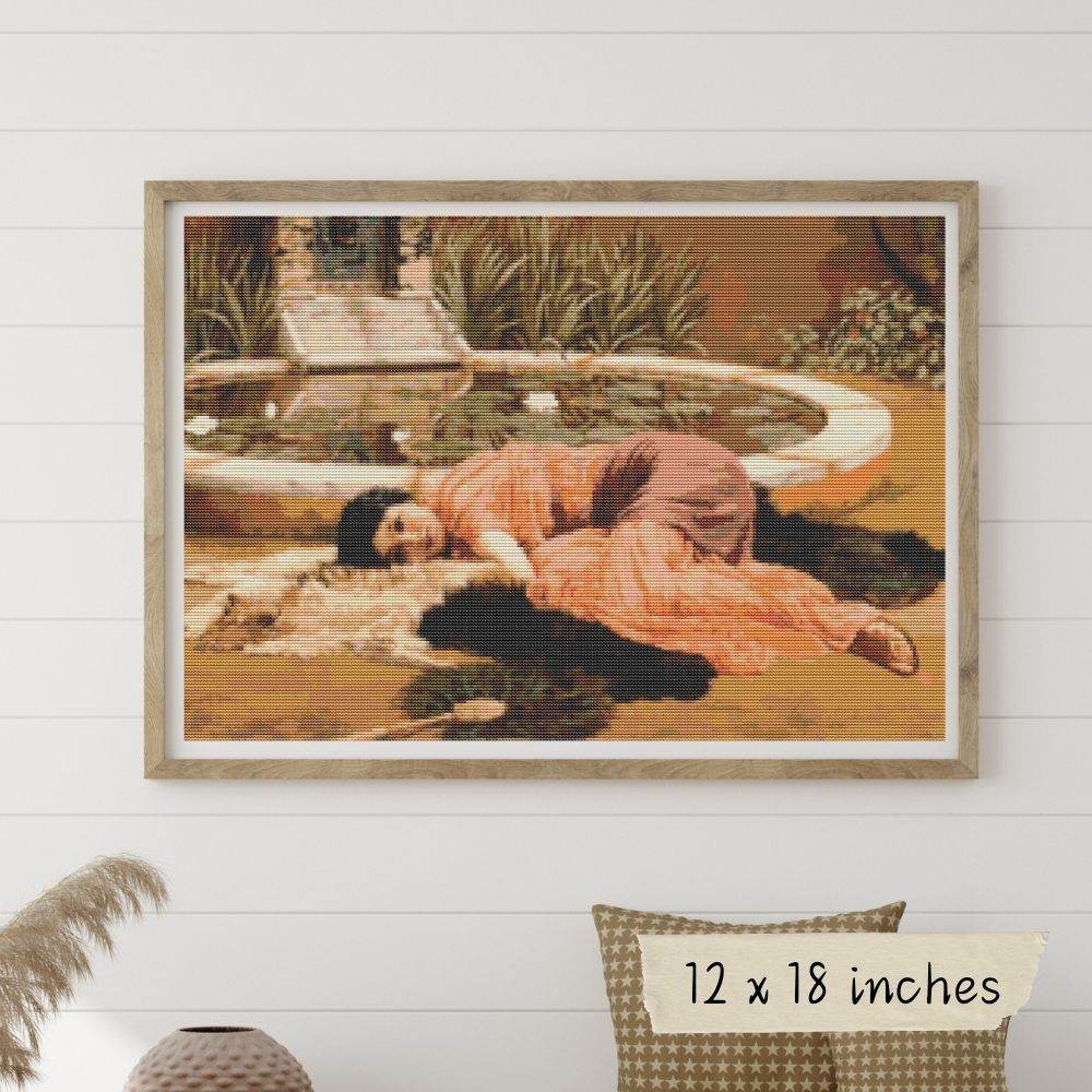 Sweet Nothings Cross Stitch Pattern by John William Godward