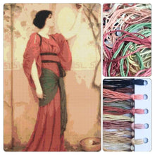 Autumn Cross Stitch Kit - Premium Cross Stitch Kit - John William Godward