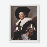 The Laughing Cavalier Cross Stitch Kit - Premium Cross Stitch Kit - Frans Hals
