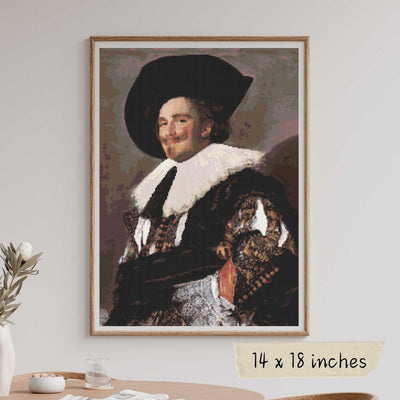 The Laughing Cavalier Cross Stitch Pattern