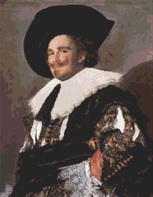 The Laughing Cavalier Cross Stitch Kit