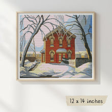 Red House Cross Stitch Kit