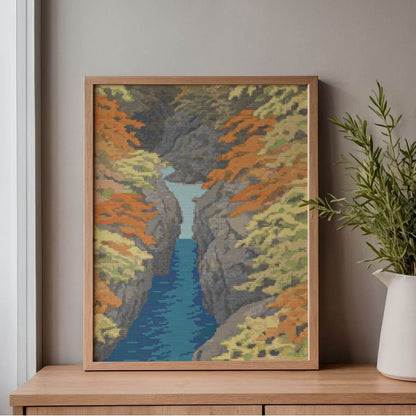 Autumn Cross Stitch Pattern
