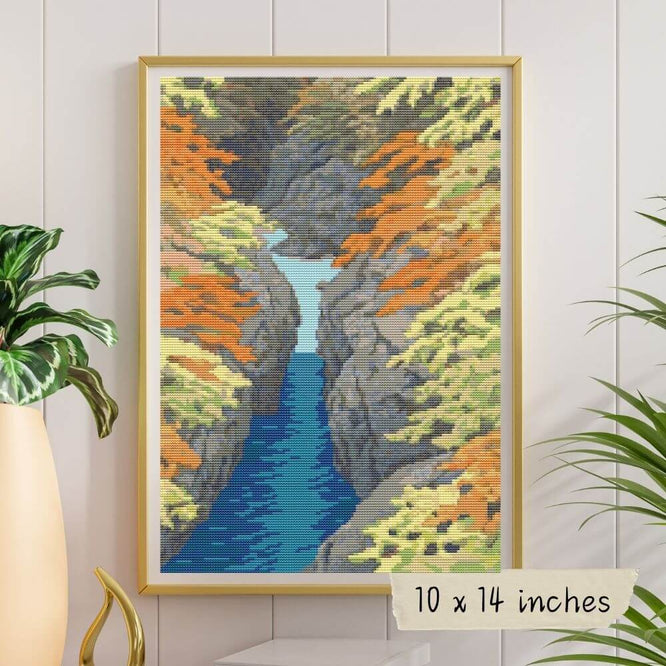 Autumn Cross Stitch Pattern