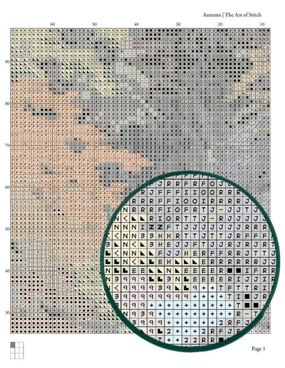 Autumn Cross Stitch Pattern