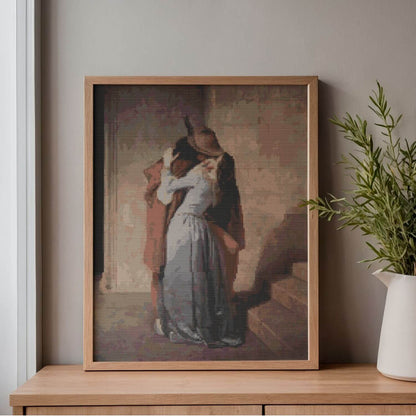 A Kiss Cross Stitch Kit