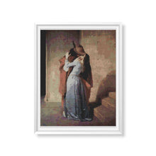 A Kiss Cross Stitch Kit | Francesco Hayez