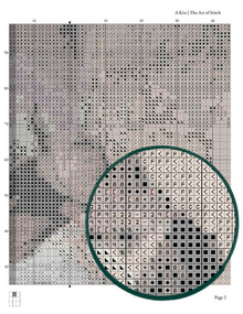 A Kiss Cross Stitch Pattern