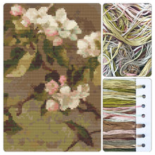 Hummingbird And Apple Blossoms Cross Stitch Kit - Premium Cross Stitch Kit - Martin Johnson Heade