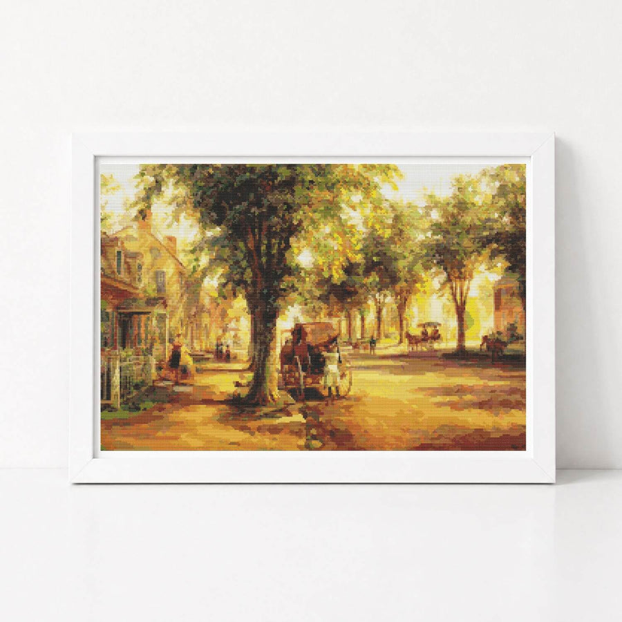Coming Home Cross Stitch Pattern