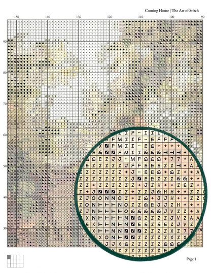 Coming Home Cross Stitch Pattern - Premium Cross Stitch Pattern - Edward Lamson Henry