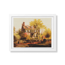 John Hancock's House Cross Stitch Kit | Edward Lamson Henry