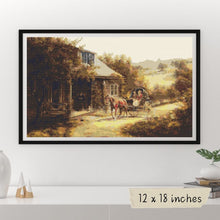 Unexpected Visitors Cross Stitch Pattern