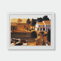 The Residence of David Twining Cross Stitch Kit - Premium Cross Stitch Kit - Edward Hicks