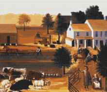 The Residence of David Twining Cross Stitch Kit | Edward Hicks