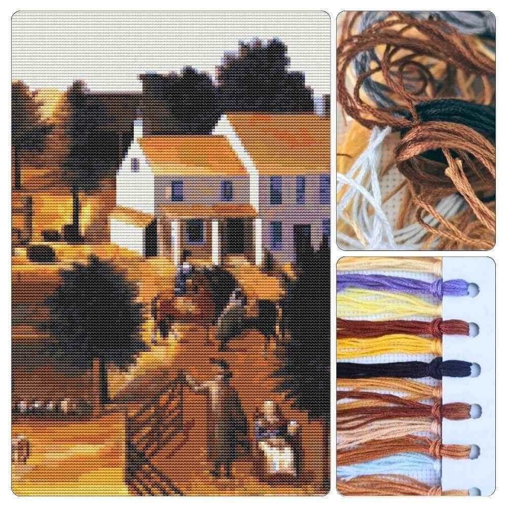 The Residence of David Twining Cross Stitch Kit