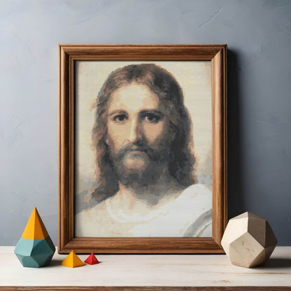 Jesus Cross Stitch Pattern - Premium Cross Stitch Pattern - Heinrich Hofmann