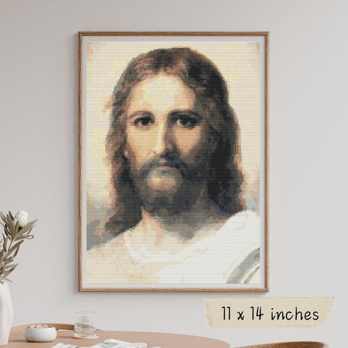 Jesus Cross Stitch Kit