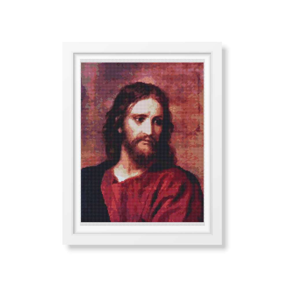 Christ at Thirty Three Cross Stitch Kit | Heinrich Hofmann