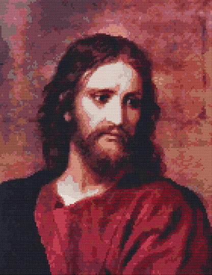 Christ at Thirty Three Cross Stitch Kit | Heinrich Hofmann