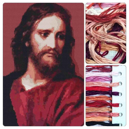 Christ at Thirty Three Cross Stitch Kit