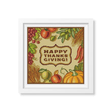 Happy Thanksgiving Cross Stitch Kit | The Art of Stitch