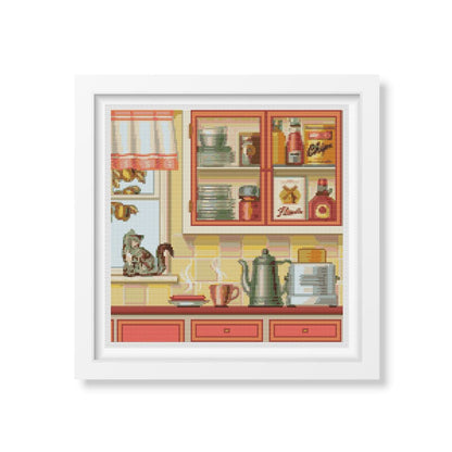 In The Kitchen Cross Stitch Kit | The Art of Stitch