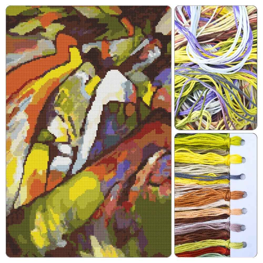 Improvisation Cross Stitch Kit