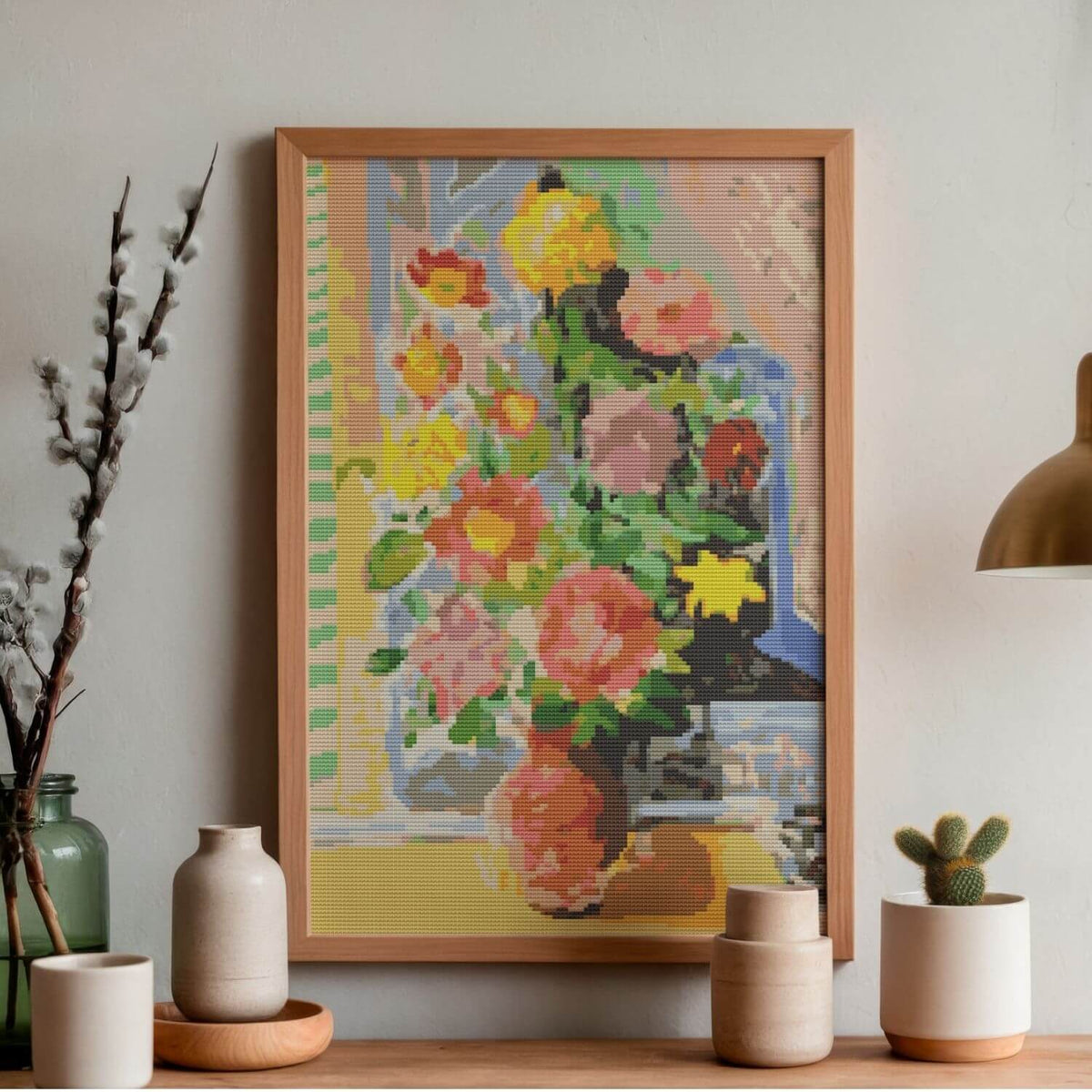 Grand Bouquet Cross Stitch Pattern - Premium Cross Stitch Pattern - Moise Kisling