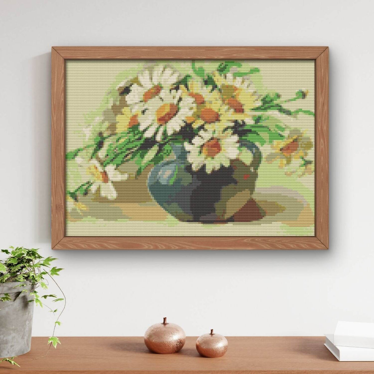 Daisies Cross Stitch Pattern - Premium Cross Stitch Pattern - Catharina Klein