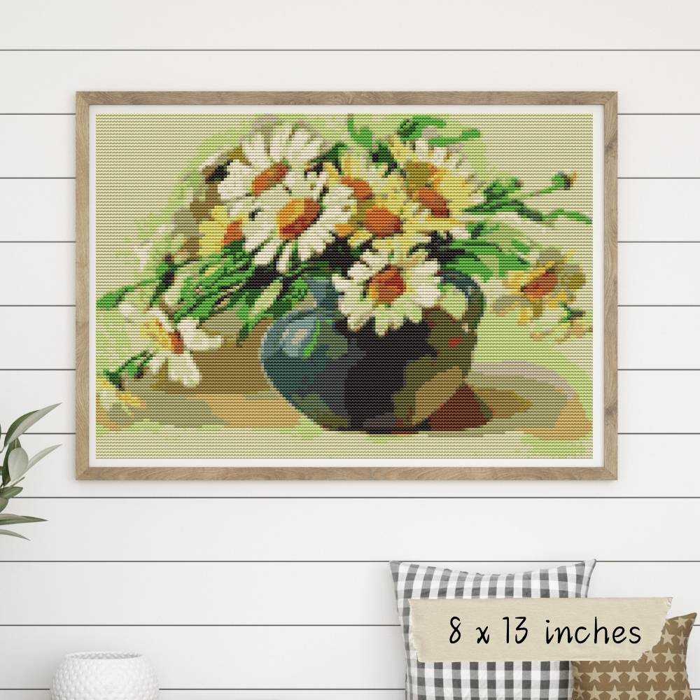 Daisies Cross Stitch Pattern