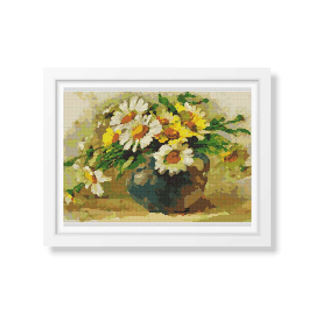 Daisies Cross Stitch Kit | Catharina Klein