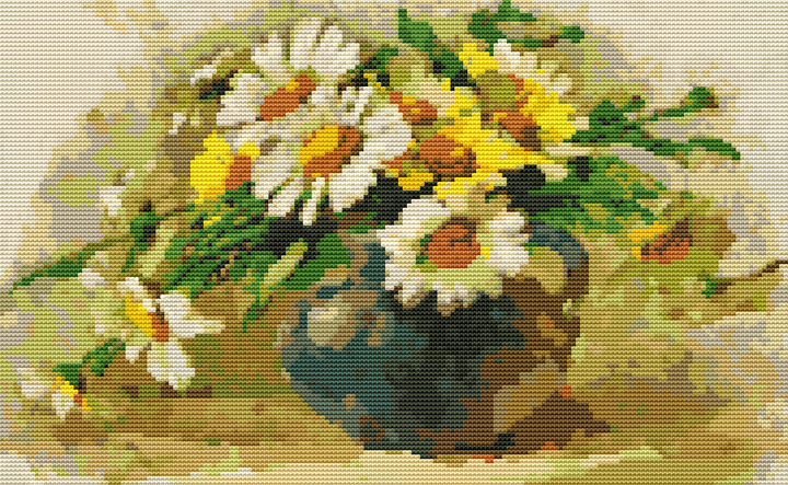 Daisies Cross Stitch Pattern | Catharina Klein