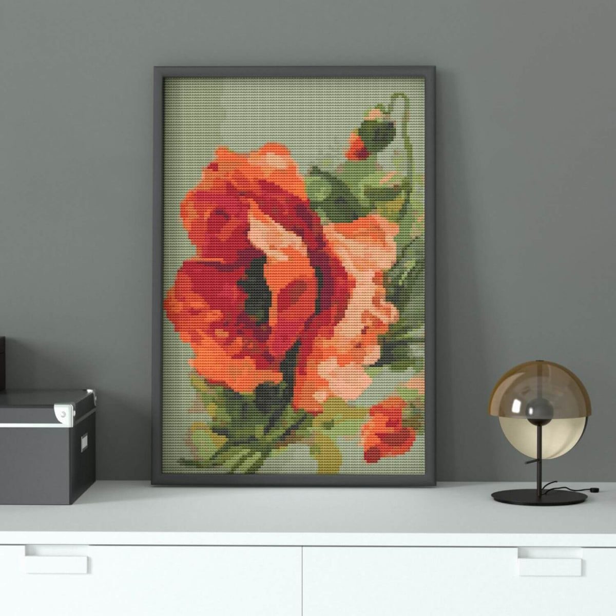 Poppies Cross Stitch Pattern - Premium Cross Stitch Pattern - Catharina Klein