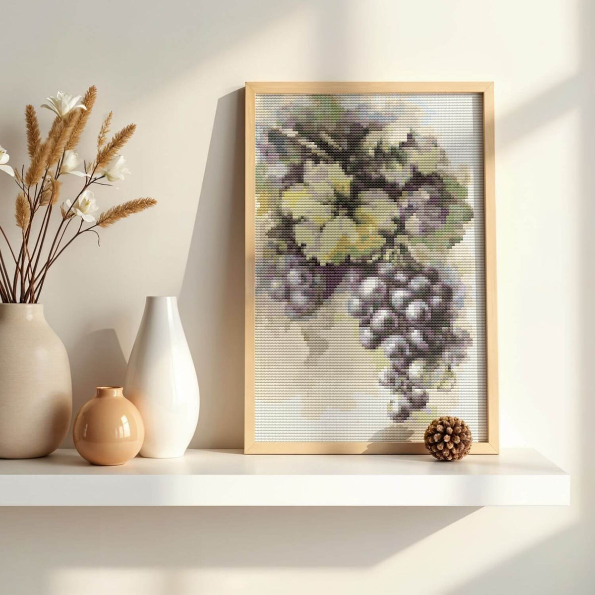 Grapes Cross Stitch Pattern - Premium Cross Stitch Pattern - Catharina Klein