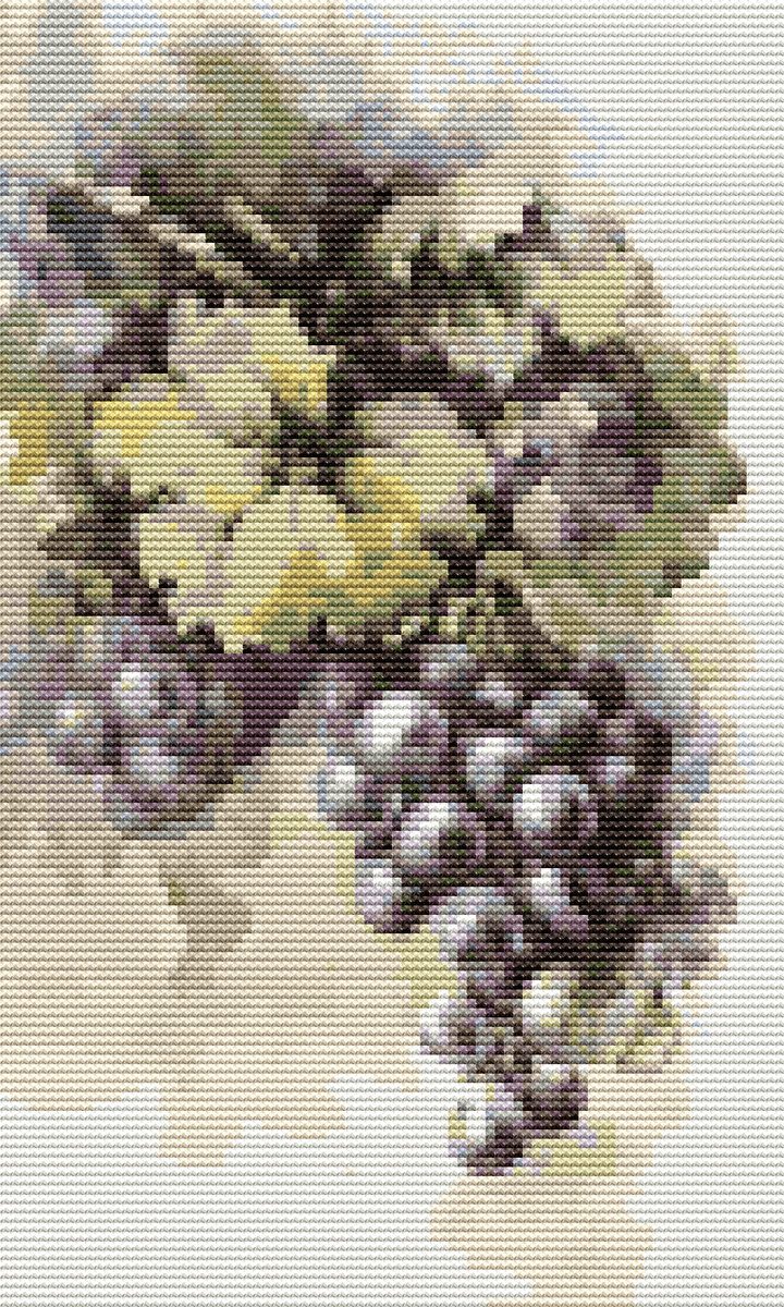 Grapes Cross Stitch Kit - Premium Cross Stitch Kit - Catharina Klein