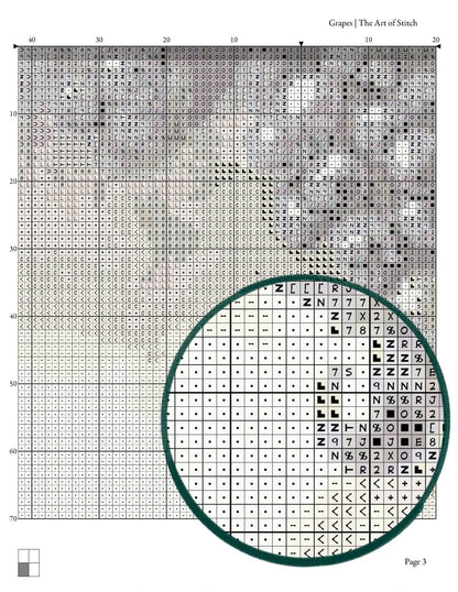 Grapes Cross Stitch Pattern - Premium Cross Stitch Pattern - Catharina Klein