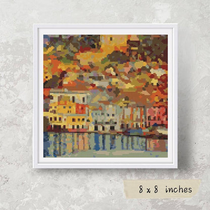 Malcesine Cross Stitch Pattern