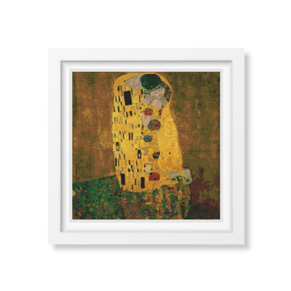 The Kiss Cross Stitch Kit | Gustav Klimt