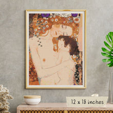 Mother and Child Cross Stitch Kit | Gustav Klimt