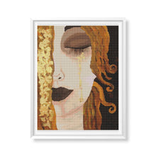 Freya’s Tears Cross Stitch Pattern | Gustav Klimt