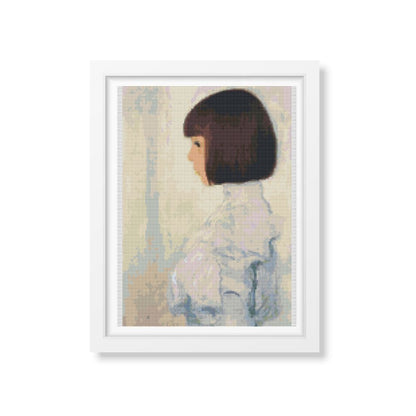 Portrait of Helen Klimt Cross Stitch Kit | Gustav Klimt