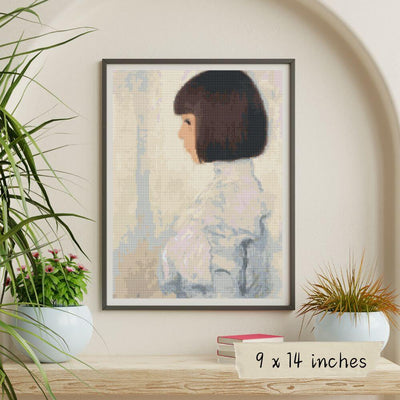 Portrait of Helen Klimt Cross Stitch Pattern