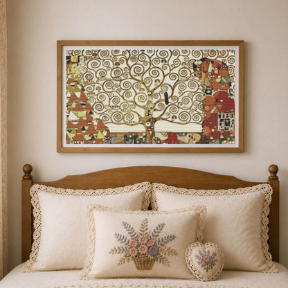 Tree of Life Cross Stitch Pattern - Premium Cross Stitch Pattern - Gustav Klimt