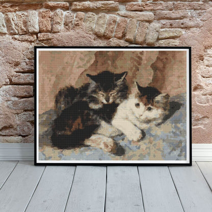 Best of Friends Cross Stitch Pattern - Premium Cross Stitch Pattern - Henriette Ronner Knip