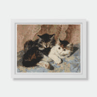 Best of Friends Cross Stitch Kit - Premium Cross Stitch Kit - Henriette Ronner Knip