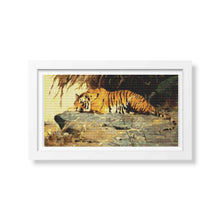 Tiger Cross Stitch Kit | Friedrich Wilhelm Kuhnert