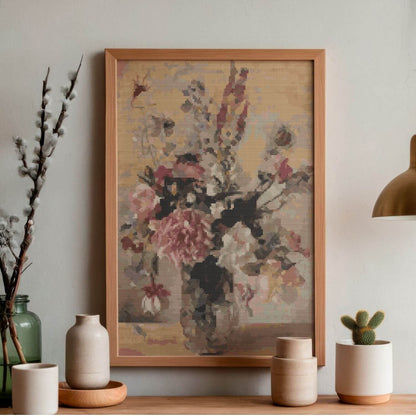 A Garden Bunch Cross Stitch Pattern