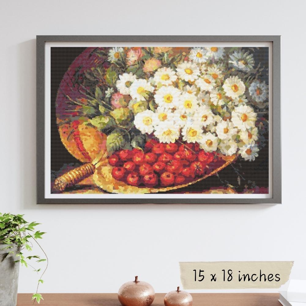 A Summer Still Life Cross Stitch Kit