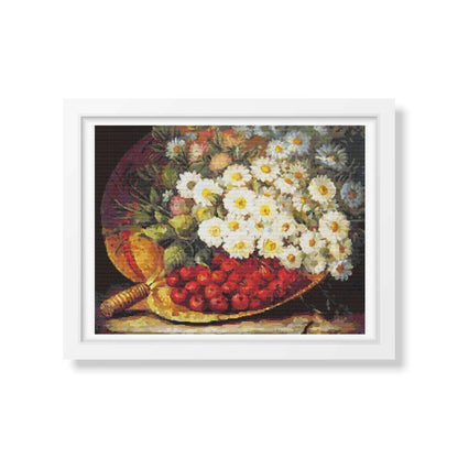 A Summer Still Life Cross Stitch Kit | August Laux